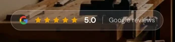 5.0 Google Reviews